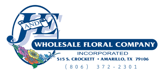 J&E Wholesale Floral Company logo